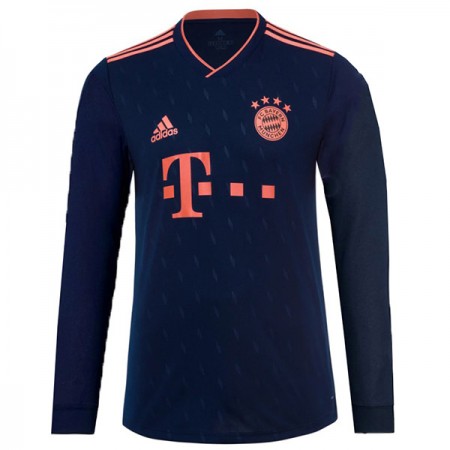 Koszulka Bayern Monachium Trzeci Koszulki Piłkarskie 2019-2020 Długi Rękaw